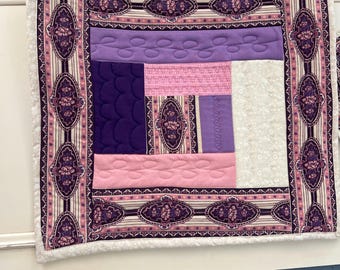 Vintage  French fabric border from Oulivado Trim 3" wide Medallion Print. Sold by the continuous yard.  2 yard minimum