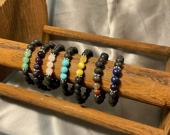 Armbanden met etherische oliën, Diffuser-armbanden, kralen die etherische olie gebruiken, geschenken met etherische olie, armbanden voor aromatherapie, geschenk met etherische olie.