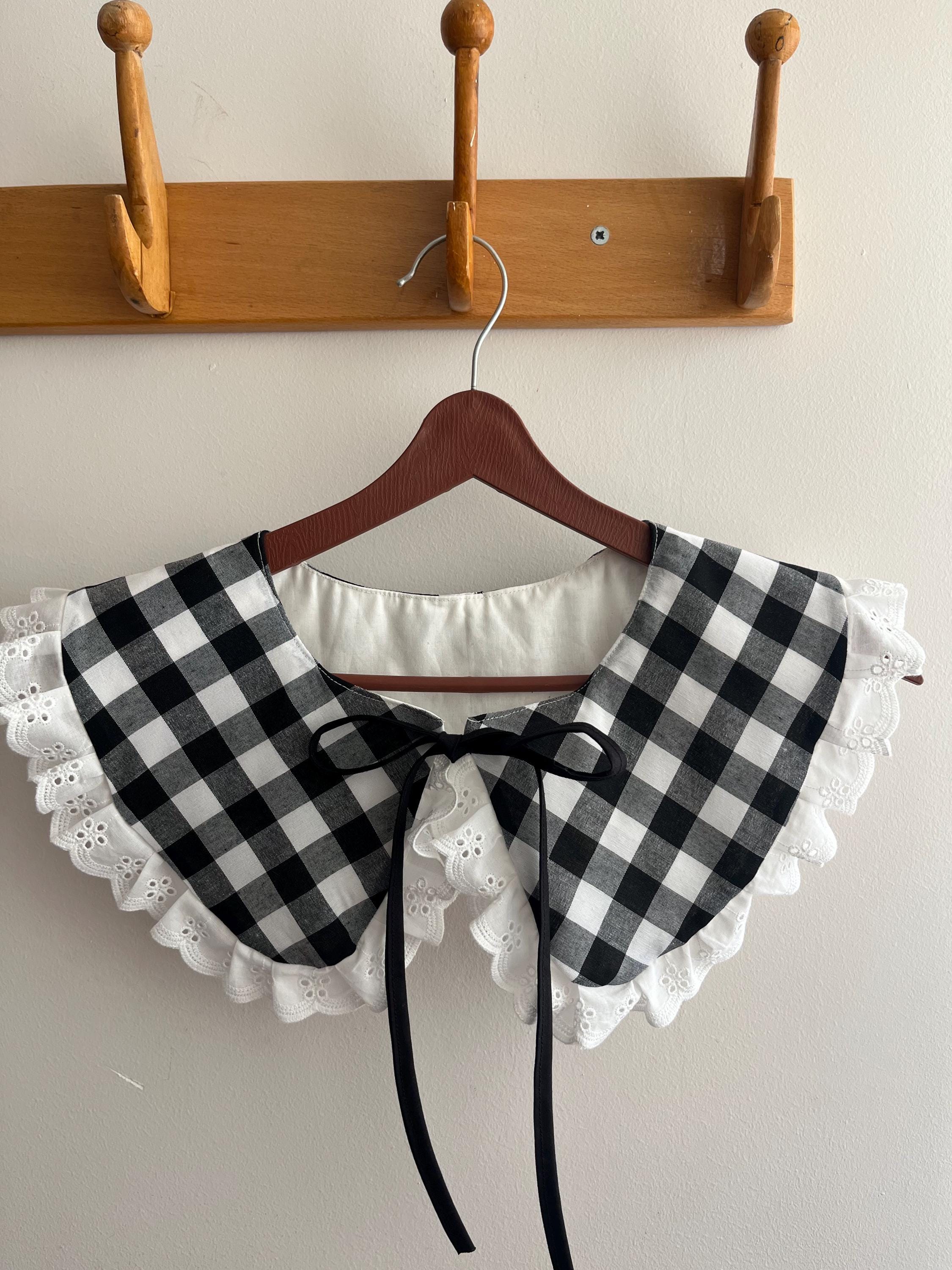 Two Collars Double Sided Frill Collar - Etsy