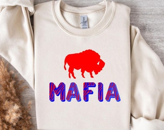 Buffalo Football Est. 1960 Mafia Crewneck Sweatshirt