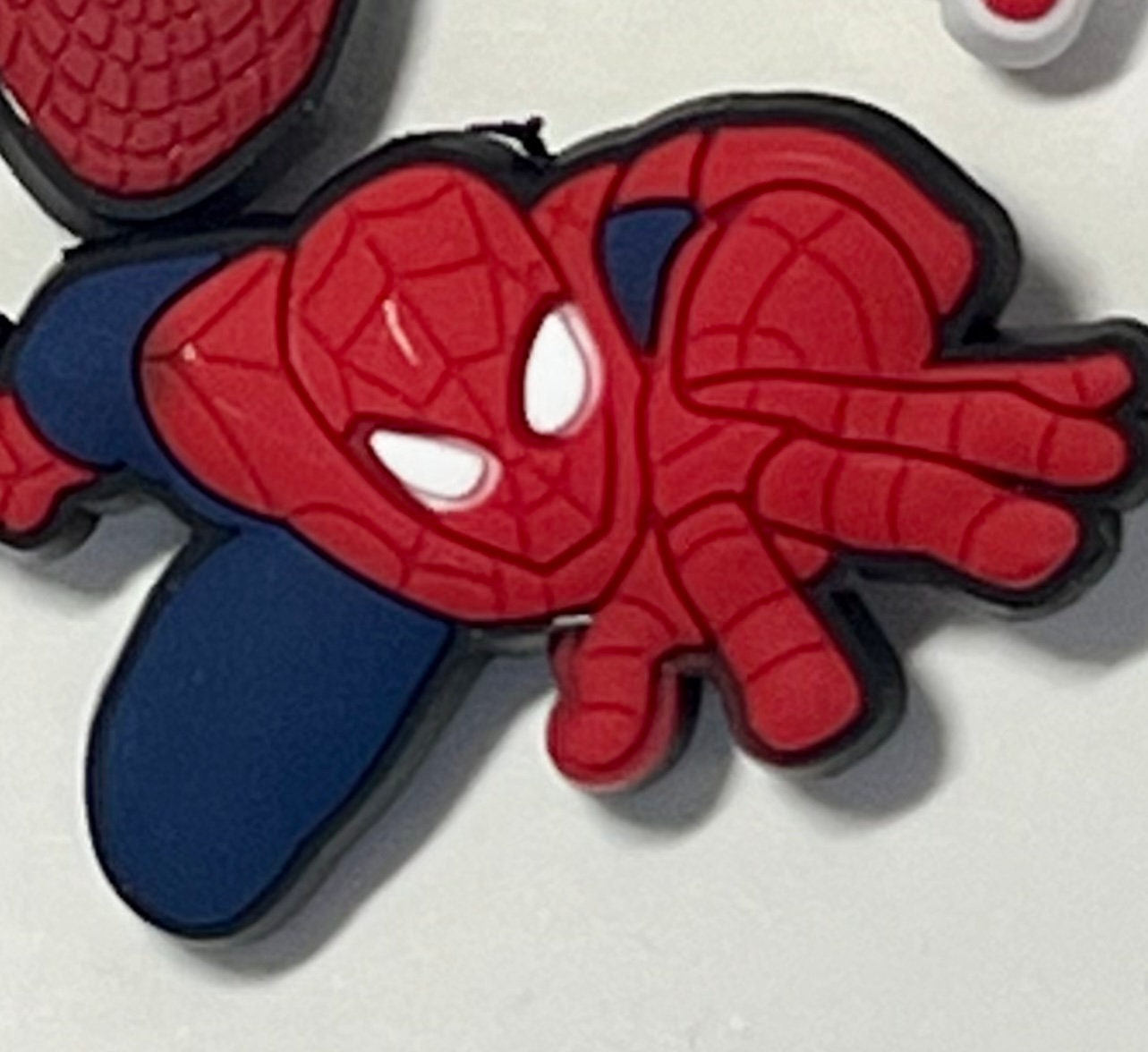 Newset of 6 Spiderman Croc Charms, or Backpack Decoration | Color: Blue/Red | Size: Os | Nicknat14's Closet