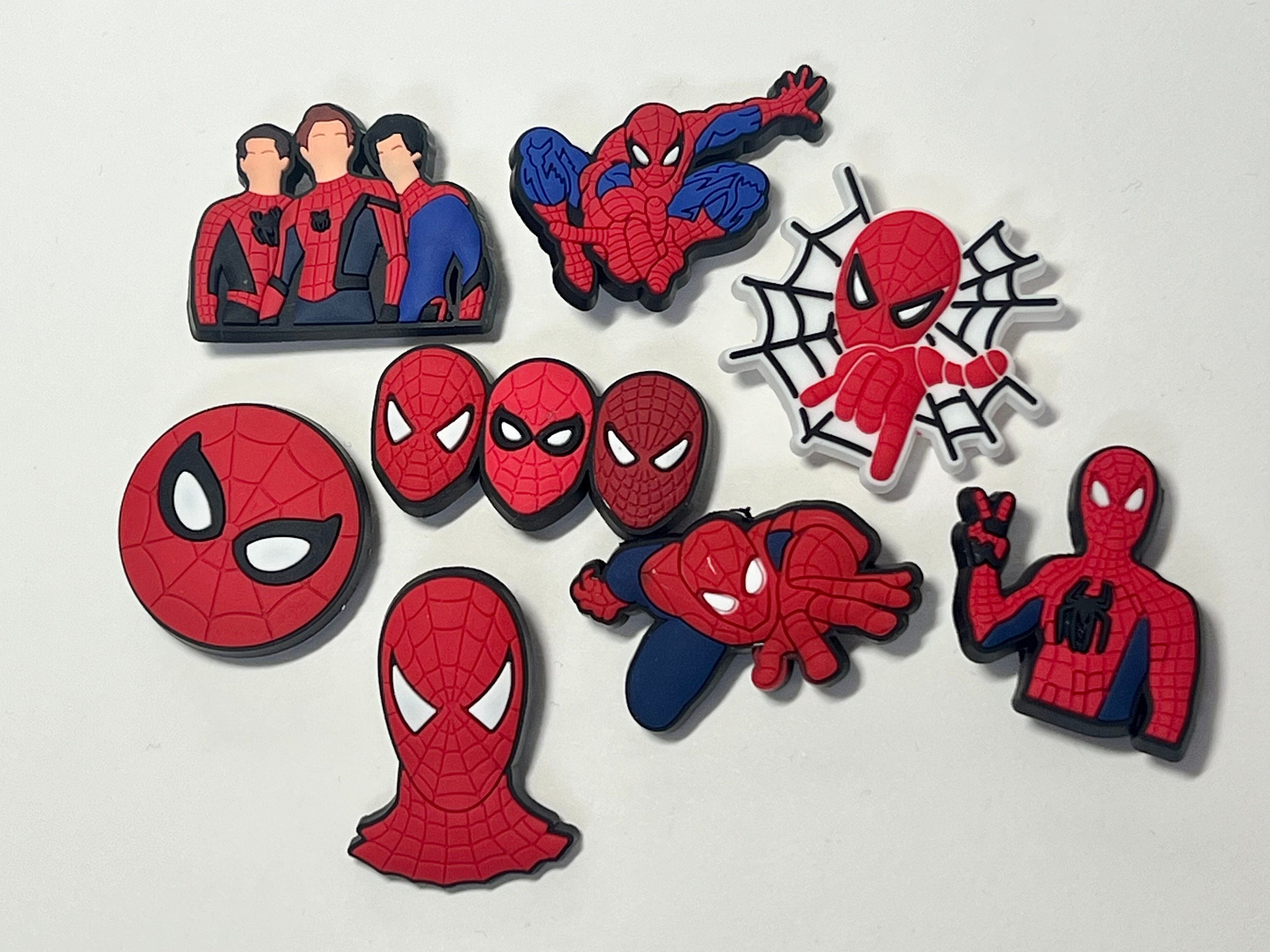 Spider Man Croc Charms crazy creations facebook £2 postage charms 50p