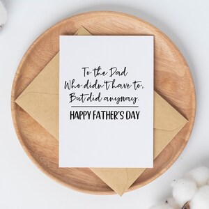 Bonus Dad SVG Stepdad png Fathers Day svg Stepdad Father&#39;s Day Gift