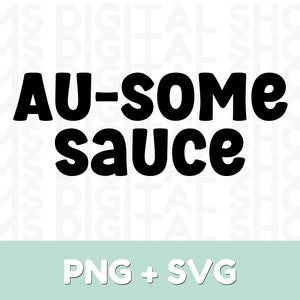 Autism SVG Austism Mom SVG Ausome Sauce SVG