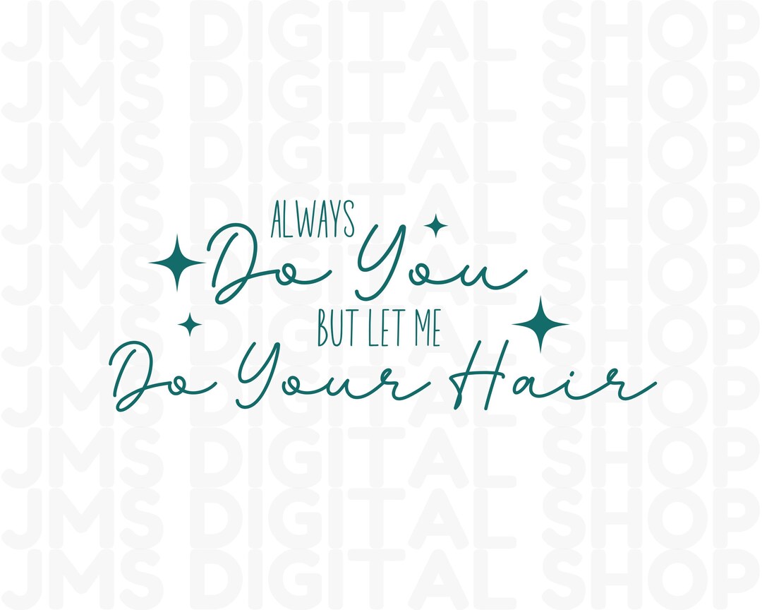 Hair Stylist SVG Hairstylist Svg Script Font Svg Front and Back ...