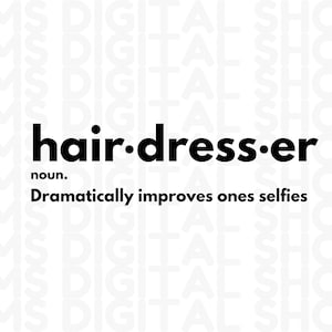 Hair Stylist SVG hairstylist svg script font svg front and back hairstylist svg
