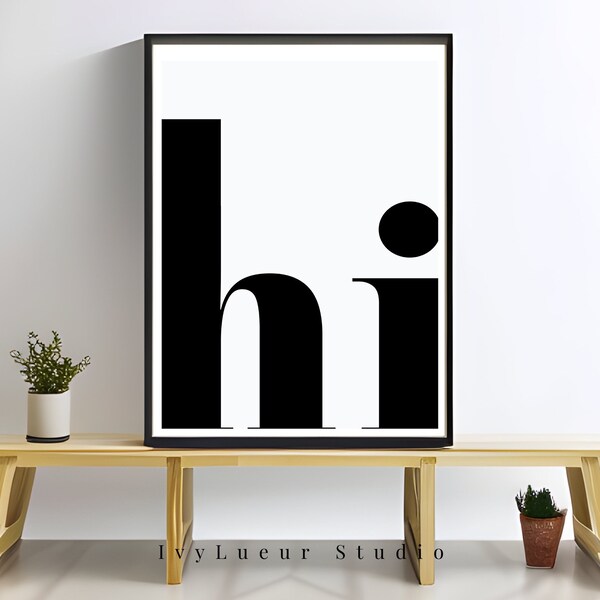 Black White Word Art - Etsy