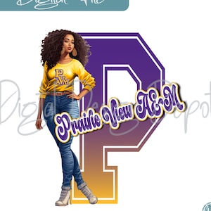 Prairie View A&M, PVAMU, HBCU swag, png, digital file, sublimation file, DTF
