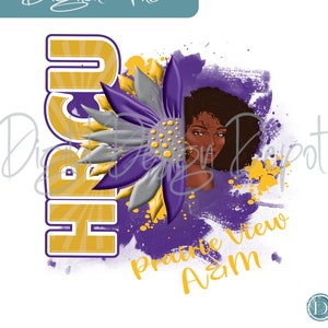 Prairie View A&M University, HBCU swag, png, digital file, sublimation file, DTF
