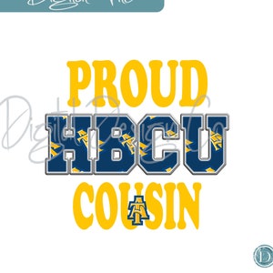 Primo orgulloso de la HBCU de North Carolina A&T, botín, png, svg, archivo digital, archivo de sublimación, DTF