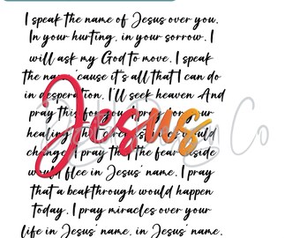 Faith PNG Bundle: Religious Quotes, Sublimation & DTF (Digital Download)
