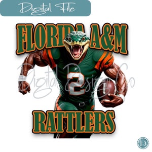 Florida A & M - HBCU Mascot Bundle, PNG, digitale Datei, Sublimationsdatei, DTF, Clip Art