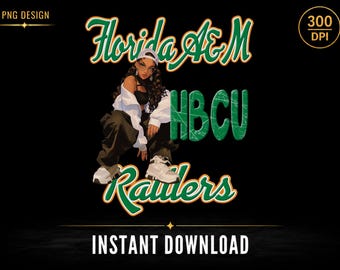 Florida A&M Inspired PNG Bundle, Famu Rattlers Shirt Design, HBCU Fashion Download