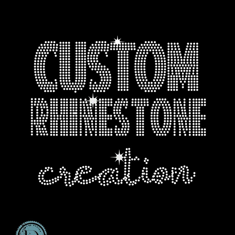 Rhinestone Svg - Etsy