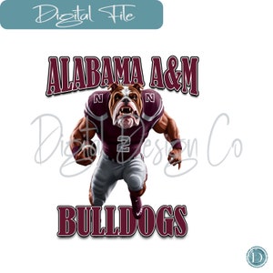 Alabama A&M Bundle - mascotte HBCU, png, fichier numérique, fichier de sublimation, DTF, clipart