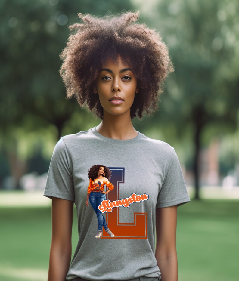 Langston University, Langston Lions, HBCU Swag, Png, Digital File