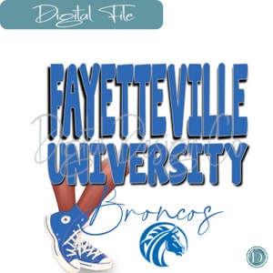 Fayetteville University Bundle - HBCU sneakers PNG, Sassy, chaussures, mandrins, chaussures, PNG, chaussures de basket-ball, sublimation, fichier dtf