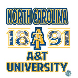 North Carolina A&T HBCU Digital Design | Aggie Dawg Legacy png| Sublimation,  dtf Print File | College Spirit Art