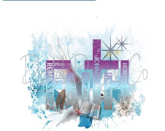 Faith PNG: Religious Quotes, Sublimation & DTF File (Digital Download)