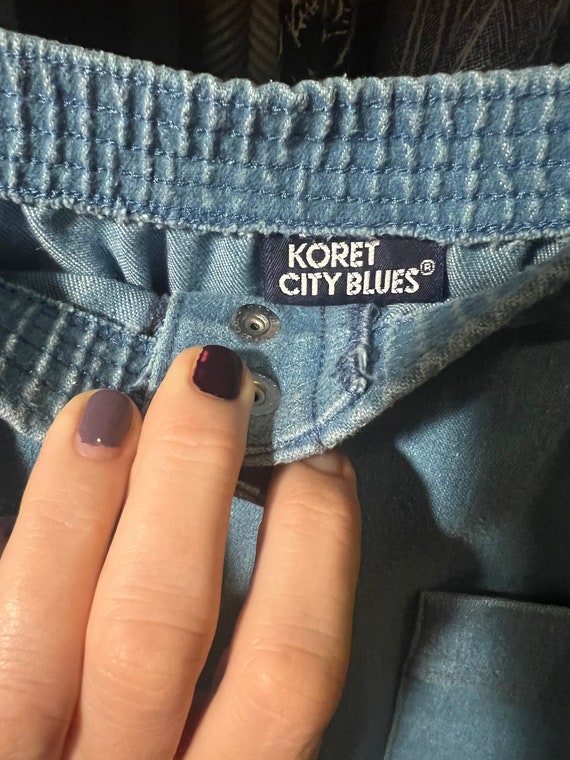 Vintage Koret City Jeans skirt size 10 - image 2