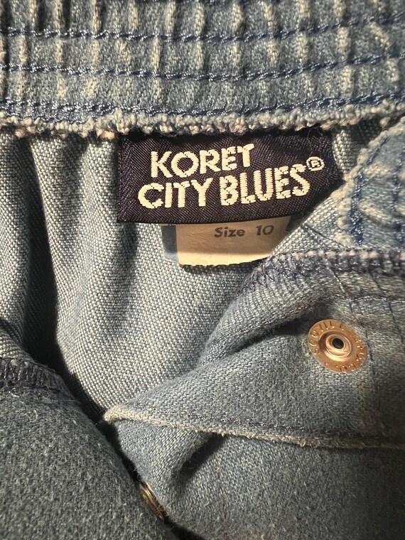 Vintage Koret City Jeans skirt size 10 - image 3