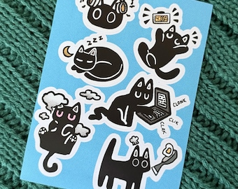 Kitty Cat Sticker Sheet