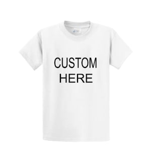 T-shirts personnalisables/personnalisables pour jeunes, chemises phosphorescentes pour célébrer ; Anniversaires, jour de l&#39;an et été.