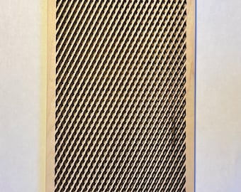 Diamond Cross-Hatch Laser-Cut Fächergitter 92, 120, 140 & 200