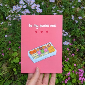 Para mi dulce ser: día de la madre, día de San Valentín, cumpleaños, aniversario, tarjeta para toda ocasión.