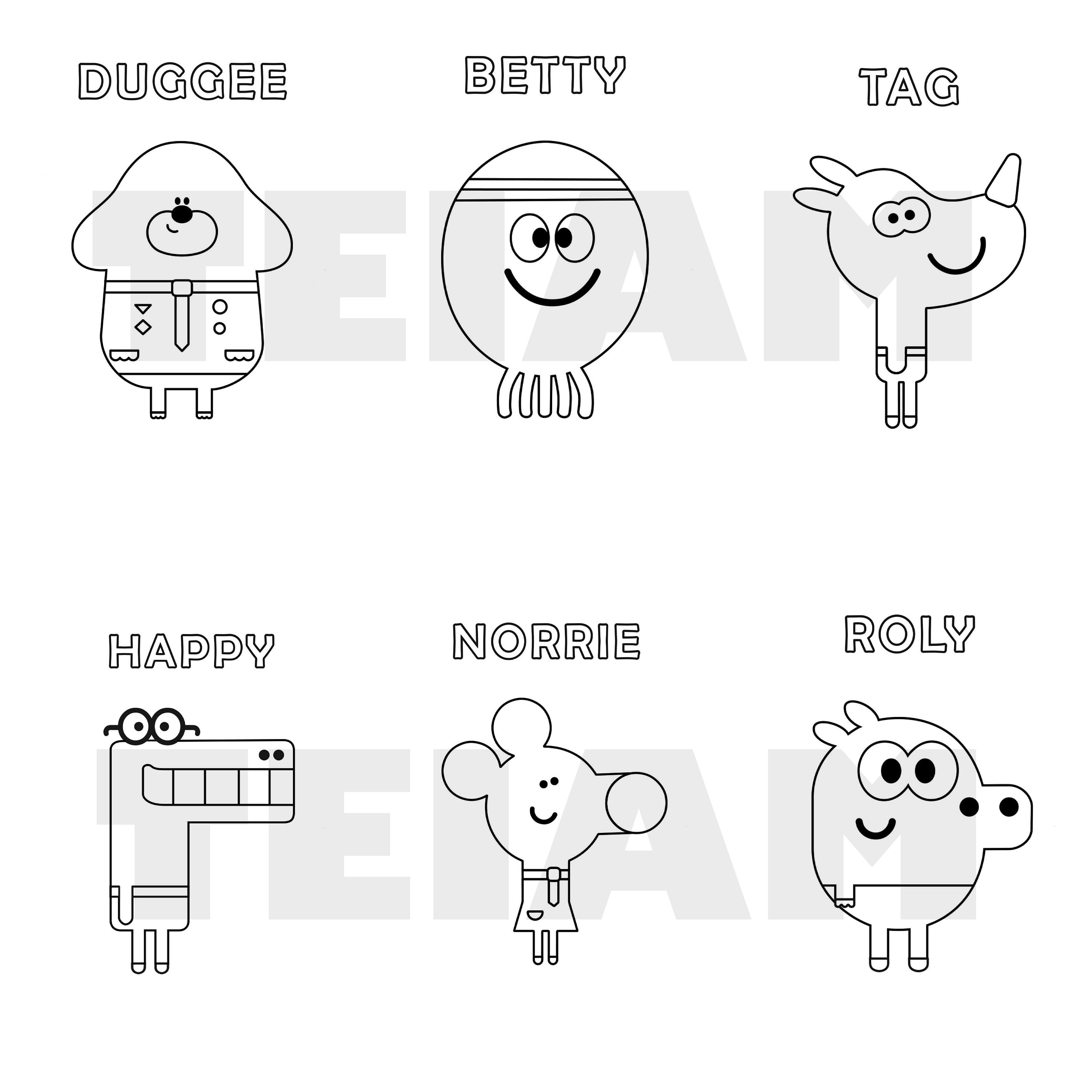 Hey Duggee Coloring Sheets 2025 Hey Duggee Coloring Sheets 2025