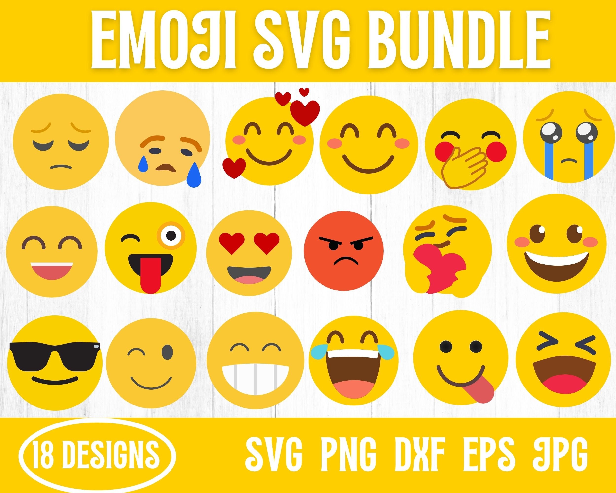 Digital Stickers - Mood Emoji Emoticon - Goodnotes | PDF | PNG