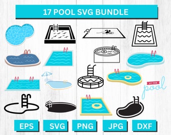 Pool Svg Bundle, Pool Sayings Svg,  Life Is Better By The Pool Svg,    Take Me To The Pool Svg, Svg For Shirts,  Instant Digital,   Cut File