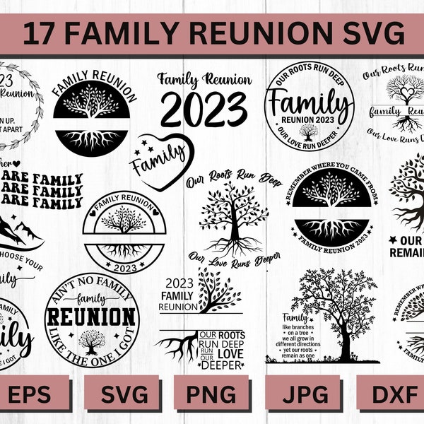 Family Reunion Svg, Family Tree Svg, Family Reunion Shirt, Our Roots Run Deep, Family Reunion Png, Svg Files For Cricut, Family Shirt Svg