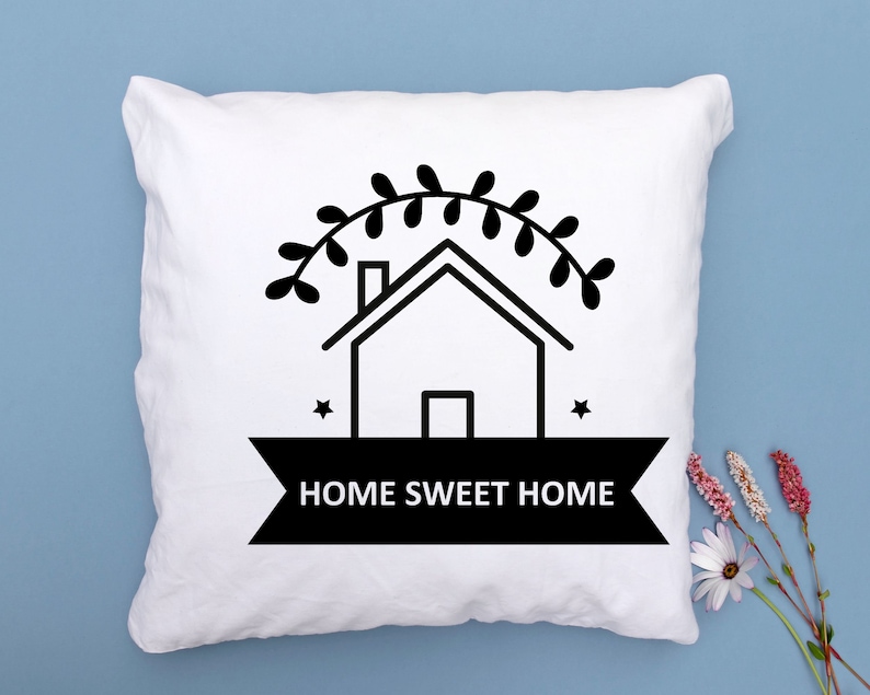 Home Sweet Home Svg, Home Sweet Home, Welcome Sign Svg, Home Sweet Home Sign, Welcome Home Svg, Home Sweet Home Png, Svg Files For Cricut image 3