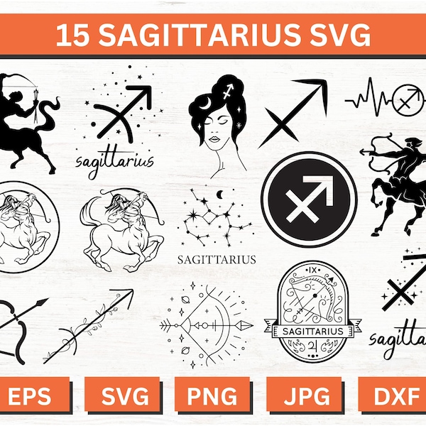 Sagittarius Svg, Astrology Svg, Sagittarius Png, Sagittarius Zodiac, Sagittarius Cut File, Sagittarius, Sagittarius SVG Bundle