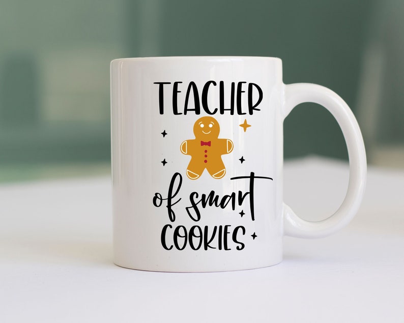 Teach Of Smartest Cookies Svg, Teacher Christmas Gift Svg, Funny Teacher Christmas Shirt Svg,Smart Cookie Svg, Teacher Shirt Svg image 9
