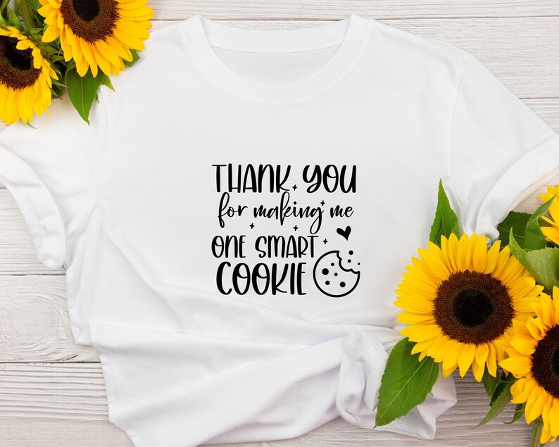 Teach Of Smartest Cookies Svg, Teacher Christmas Gift Svg, Funny Teacher Christmas Shirt Svg,Smart Cookie Svg, Teacher Shirt Svg image 8