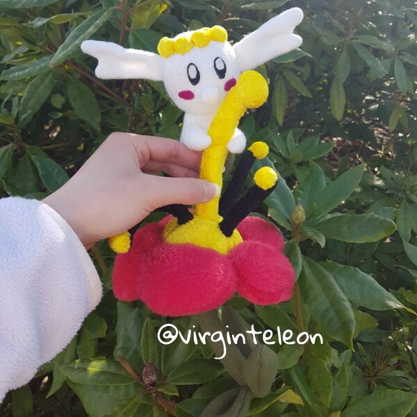 Peluche Pokémon Flabébé 33 cm faite main