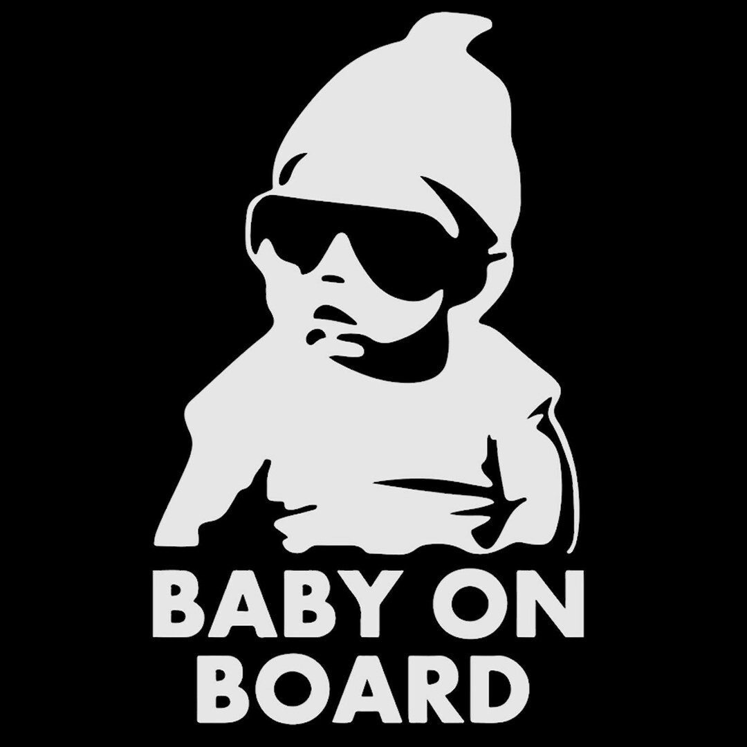 Baby on Board Sign Easy Remove Car Window Sticker Sign Vinyl Decal Etsy