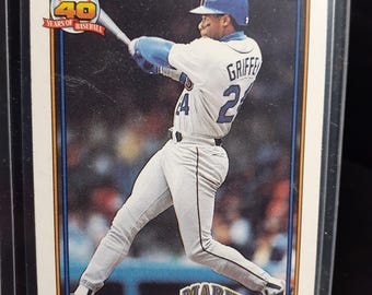 1990 Topps Ken Griffey Jr. #336 Error Card - Etsy