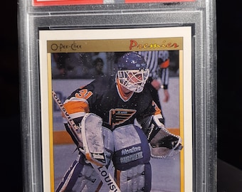 1990 (RC) Curtis Joseph - O-Pee-Chee Premier Card #51 PSA-7