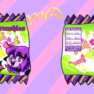 Far-Fetched Show || Kira Krunchies || Shaker Acrylic Charm || Keychain