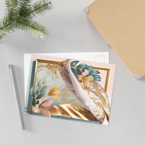 Elegant Fine Art Postcards, Floral Postcards for Home Decor, Art Lover Gifts, Vintage Style Stationery, Gallery Wall Art