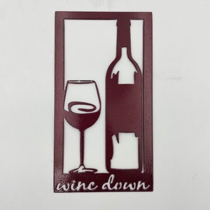 Wine Down Wall Art