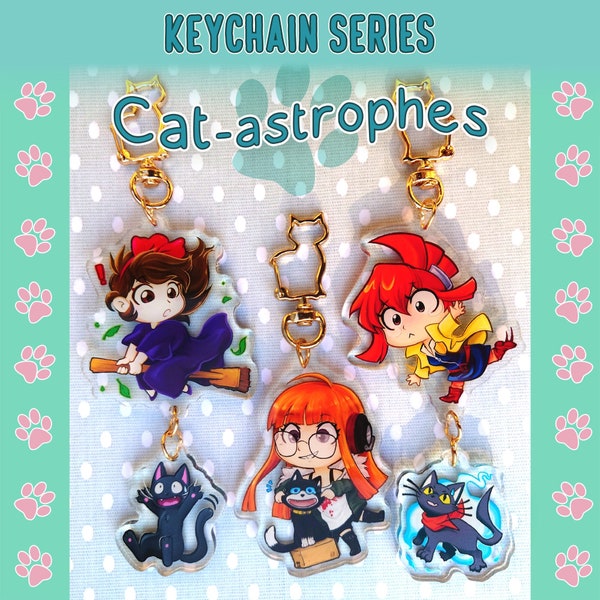 PREORDER: Cat-astrophe Keychain Series