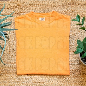 Gebranntes Orange Komfort Farben 1717 Mockup Gebranntes Orange | C1717 Shirt Mockup Gebranntes Orange Komfort Farben 1717 Gebranntes Orange Mockup