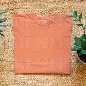 Yam Comfort Colors 1717 Mockup Yam | C1717 Mockup Yam Comfort Colors 1717 Yam Mockup