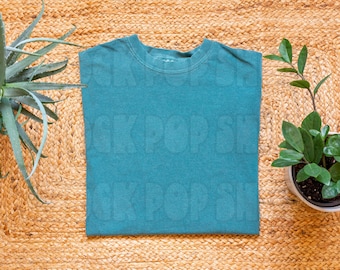 Comfort Colors 1717 Mockup Emerald Shirt (Digital Download)