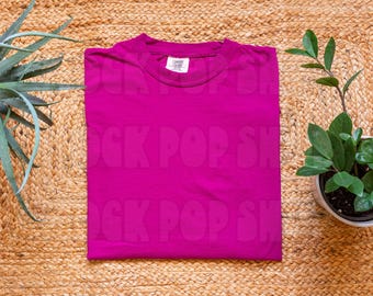 Boysenberry Comfort Colors 1717 Mockup Boysenberry | C1717 Shirt Mockup Boysenberry Comfort Colors 1717 Boysenberry ockup