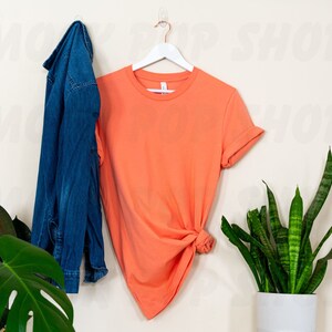 Sunset Bella Canvas 3001 Mockup Sunset | 3001 Shirt Mockup Sunset Bella and Canvas Sunset Mockup